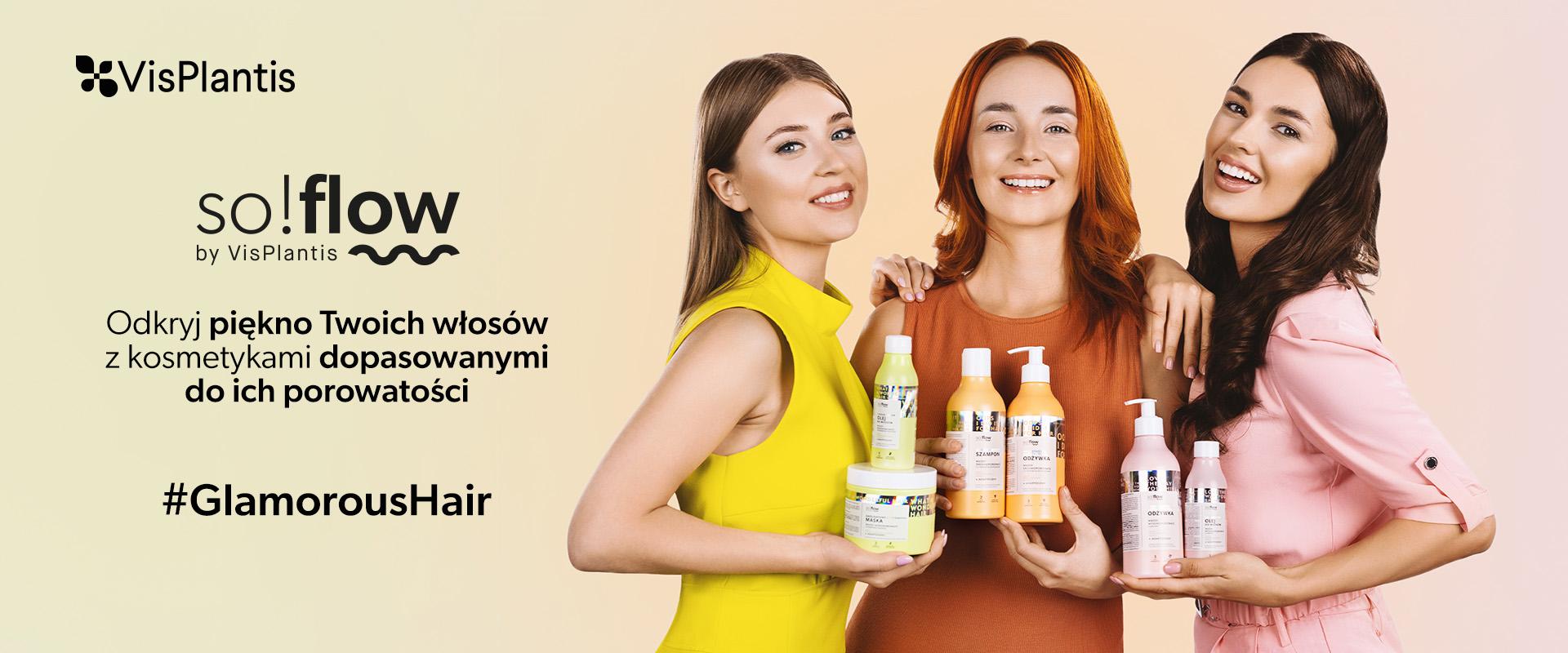 Love Cosmetics Awards 2023 - Glamorous Hair - so!flow by Vis Plantis seria kosmetyków dopasowanych do porowatości włosów